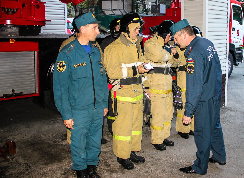 Организация гарнизонной и караульной службы пожарной