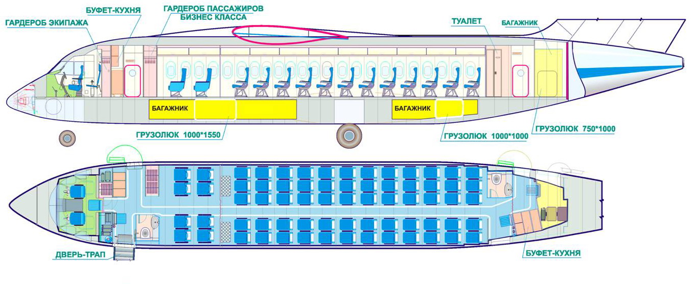 Ан 158 чертеж